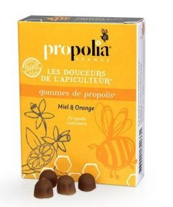 Gums honey-orange propolis, 45 g